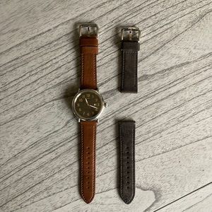 Shinola 47mm Runwell w/ Additional 24mm Strap